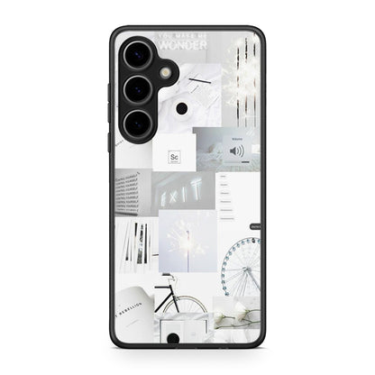 Samsung Galaxy S25 Plus Collage Make Me Wonder Θήκη Αγίου Βαλεντίνου από τη Smartfits με σχέδιο στο πίσω μέρος και μαύρο περίβλημα | Smartphone case with colorful back and black bezels by Smartfits