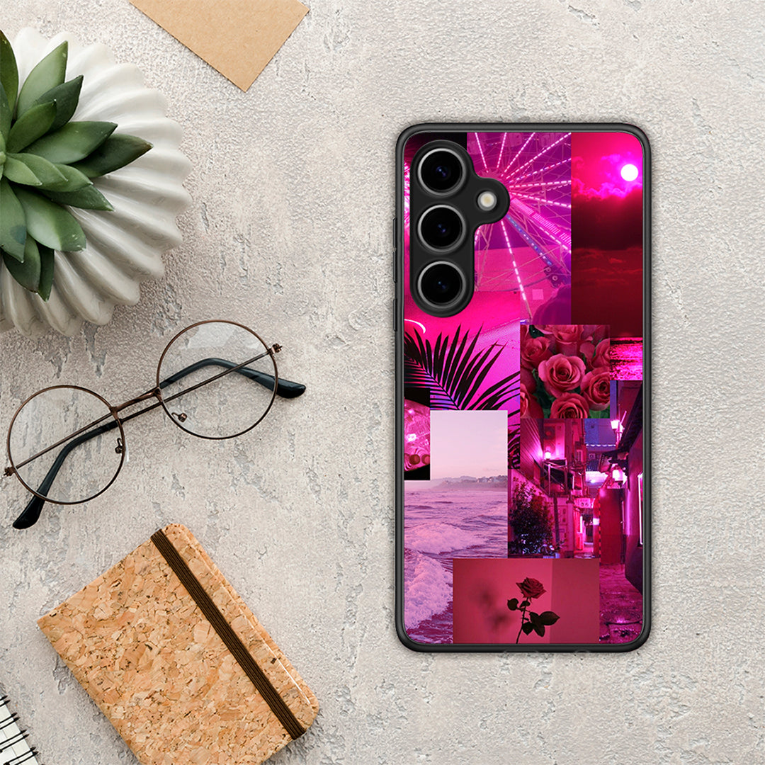 Collage Red Roses - Samsung Galaxy S25 Plus θήκη