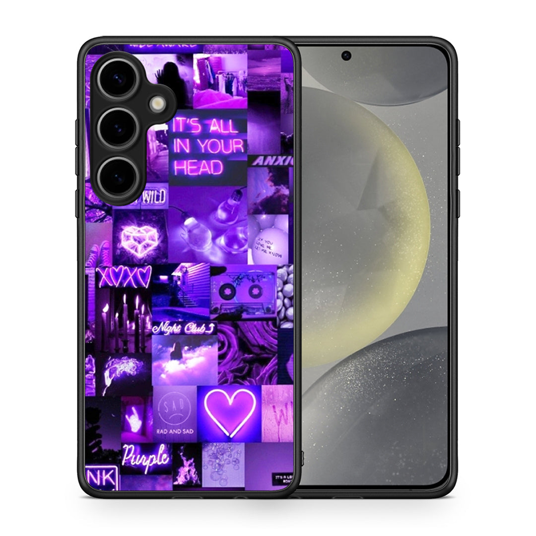 Collage Stay Wild - Samsung Galaxy S25 Plus θήκη