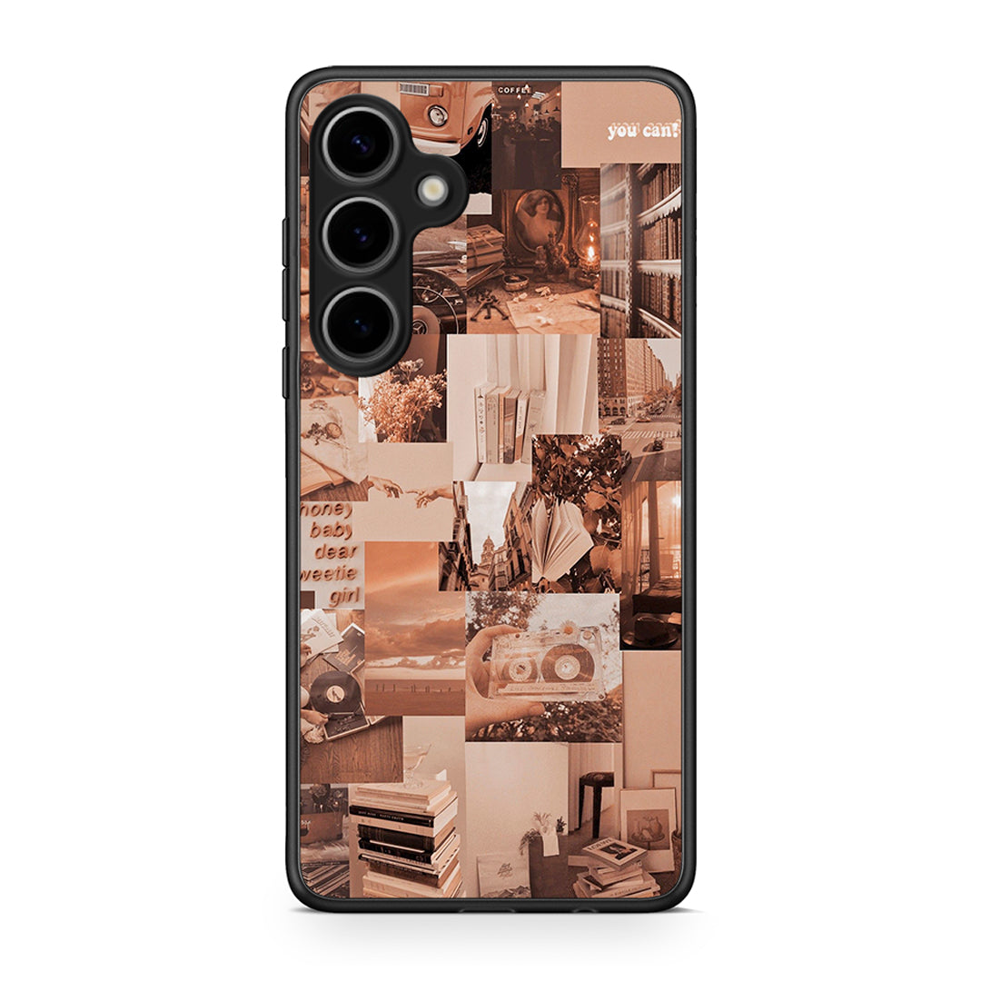 Samsung Galaxy S25 Plus Collage You Can Θήκη Αγίου Βαλεντίνου από τη Smartfits με σχέδιο στο πίσω μέρος και μαύρο περίβλημα | Smartphone case with colorful back and black bezels by Smartfits