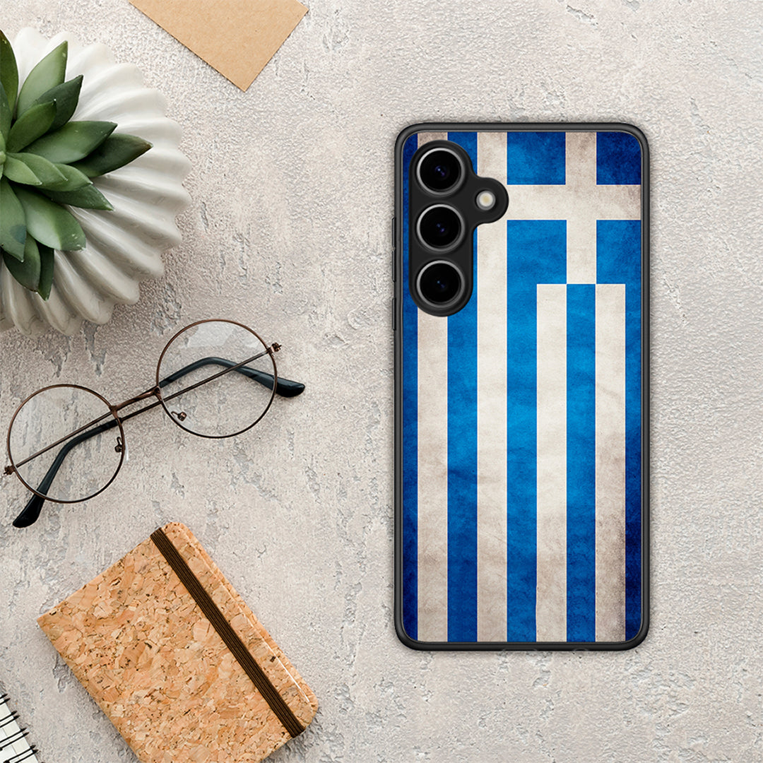 Flag Greek - Samsung Galaxy S25 Plus θήκη