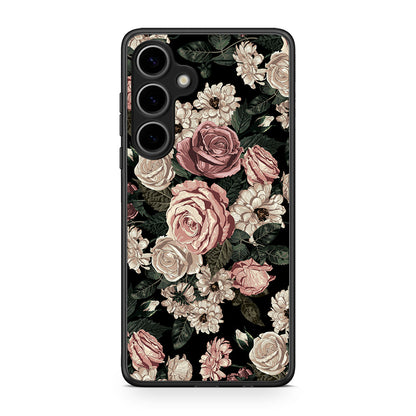 4 - Samsung Galaxy S25 Plus Wild Roses Flower case, cover, bumper