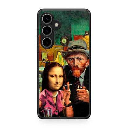 Samsung Galaxy S25 Plus Funny Art θήκη από τη Smartfits με σχέδιο στο πίσω μέρος και μαύρο περίβλημα | Smartphone case with colorful back and black bezels by Smartfits