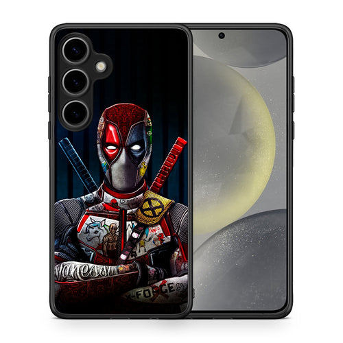 Θήκη Samsung Galaxy S25 Plus Funny Guy από τη Smartfits με σχέδιο στο πίσω μέρος και μαύρο περίβλημα | Samsung Galaxy S25 Plus Funny Guy case with colorful back and black bezels