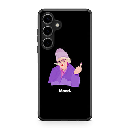 Samsung Galaxy S25 Plus Grandma Mood Black θήκη από τη Smartfits με σχέδιο στο πίσω μέρος και μαύρο περίβλημα | Smartphone case with colorful back and black bezels by Smartfits