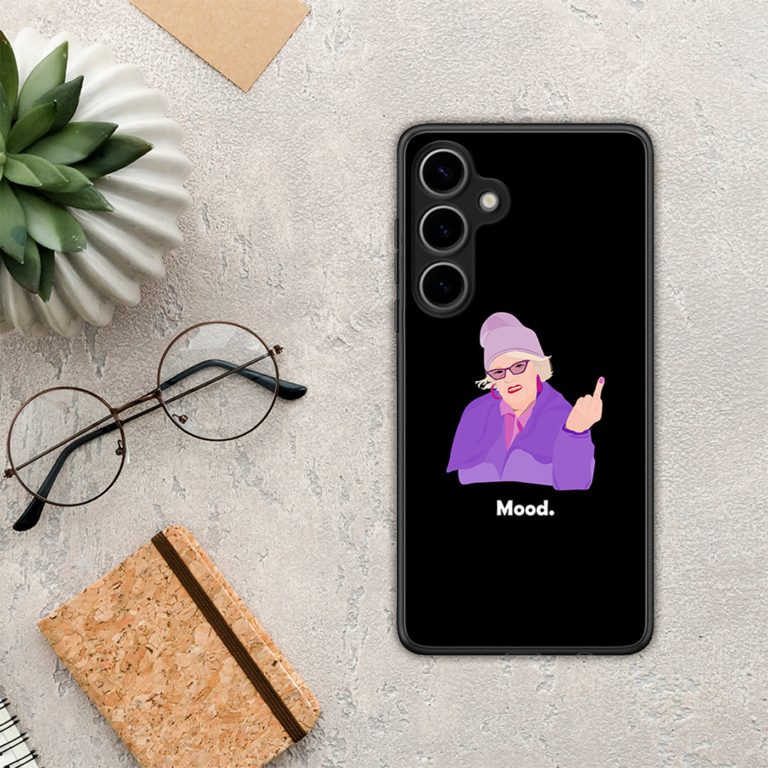 Grandma Mood Black - Samsung Galaxy S25 Plus θήκη
