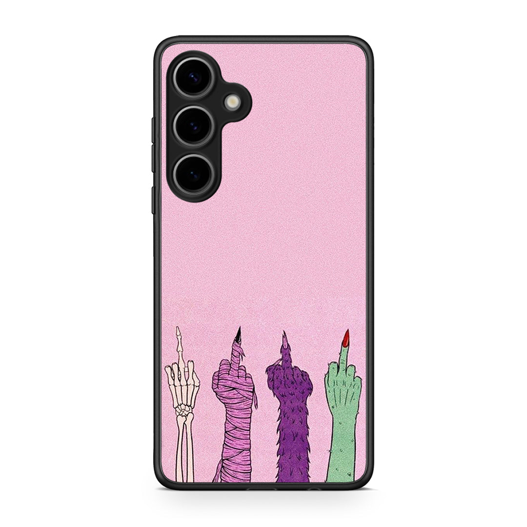 Samsung Galaxy S25 Plus Halloween Be A Lady Θήκη από τη Smartfits με σχέδιο στο πίσω μέρος και μαύρο περίβλημα | Smartphone case with colorful back and black bezels by Smartfits