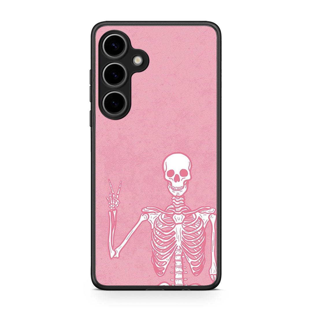 Samsung Galaxy S25 Plus Halloween Motivation Θήκη από τη Smartfits με σχέδιο στο πίσω μέρος και μαύρο περίβλημα | Smartphone case with colorful back and black bezels by Smartfits