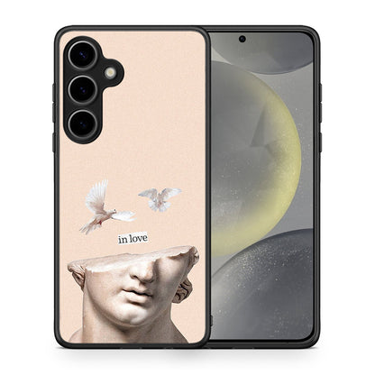 Θήκη Samsung Galaxy S25 Plus In Love από τη Smartfits με σχέδιο στο πίσω μέρος και μαύρο περίβλημα | Samsung Galaxy S25 Plus In Love case with colorful back and black bezels