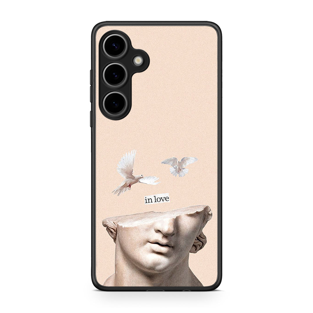 Samsung Galaxy S25 Plus In Love θήκη από τη Smartfits με σχέδιο στο πίσω μέρος και μαύρο περίβλημα | Smartphone case with colorful back and black bezels by Smartfits