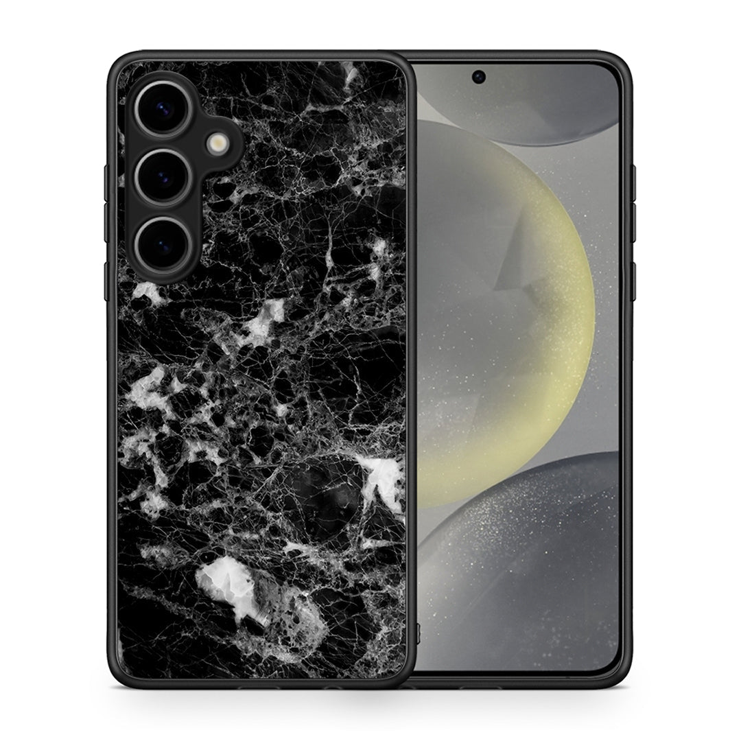 Θήκη Samsung Galaxy S25 Plus Male Marble από τη Smartfits με σχέδιο στο πίσω μέρος και μαύρο περίβλημα | Samsung Galaxy S25 Plus Male Marble case with colorful back and black bezels