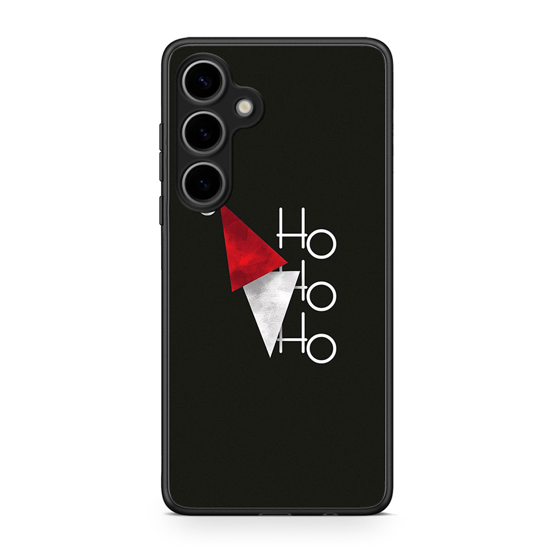 Samsung Galaxy S25 Plus Minimal Christmas θήκη από τη Smartfits με σχέδιο στο πίσω μέρος και μαύρο περίβλημα | Smartphone case with colorful back and black bezels by Smartfits