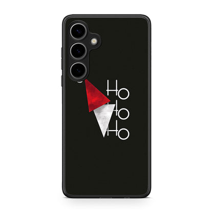 Samsung Galaxy S25 Plus Minimal Christmas θήκη από τη Smartfits με σχέδιο στο πίσω μέρος και μαύρο περίβλημα | Smartphone case with colorful back and black bezels by Smartfits