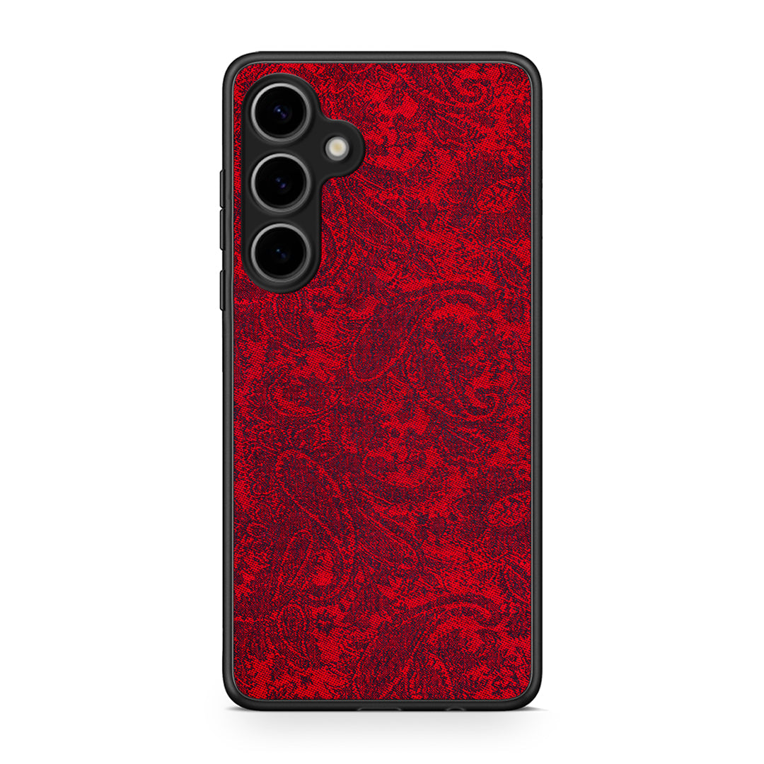 Samsung Galaxy S25 Plus Paisley Cashmere θήκη από τη Smartfits με σχέδιο στο πίσω μέρος και μαύρο περίβλημα | Smartphone case with colorful back and black bezels by Smartfits