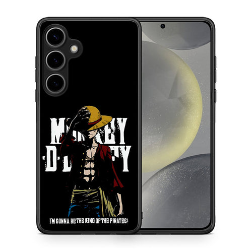 Θήκη Samsung Galaxy S25 Plus Pirate King από τη Smartfits με σχέδιο στο πίσω μέρος και μαύρο περίβλημα | Samsung Galaxy S25 Plus Pirate King case with colorful back and black bezels