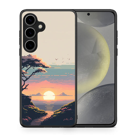 Pixel Sunset - Samsung Galaxy S25 Plus θήκη