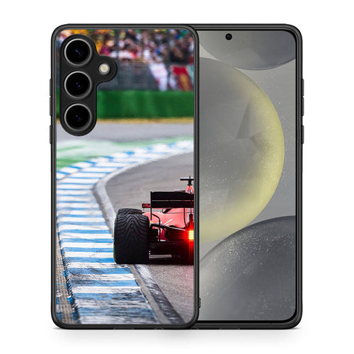Θήκη Samsung Galaxy S25 Plus Racing Vibes από τη Smartfits με σχέδιο στο πίσω μέρος και μαύρο περίβλημα | Samsung Galaxy S25 Plus Racing Vibes case with colorful back and black bezels