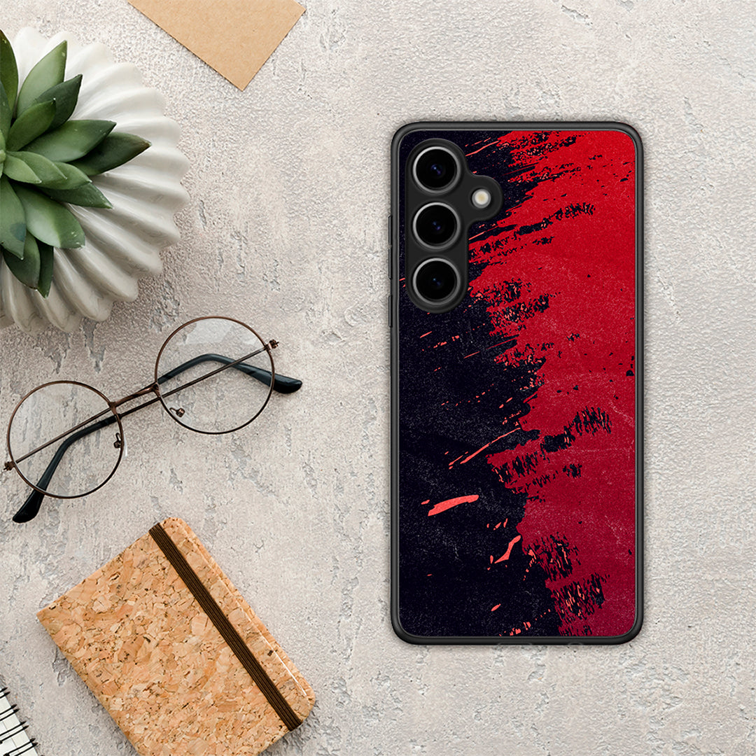 Red Paint - Samsung Galaxy S25 Plus θήκη