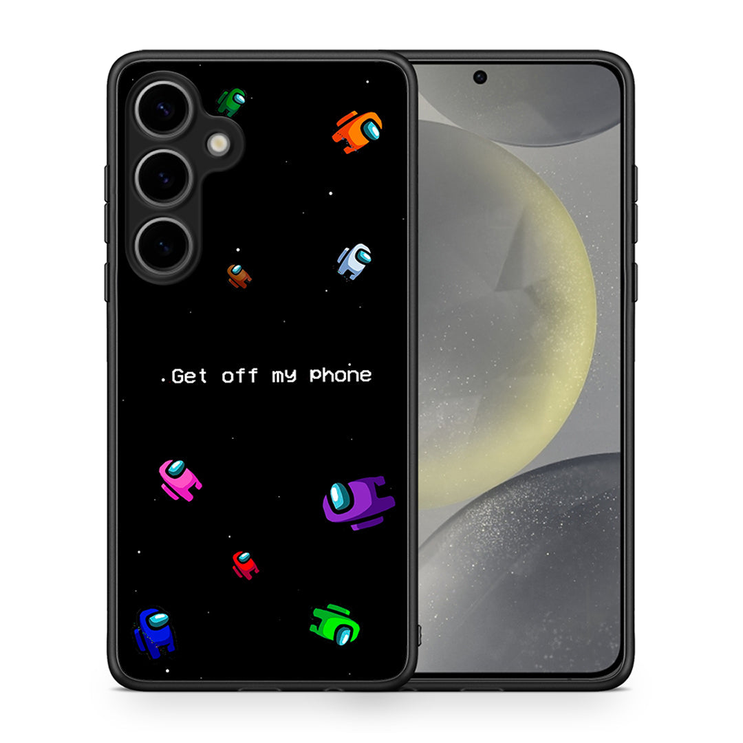 Θήκη Samsung Galaxy S25 Plus AFK Text από τη Smartfits με σχέδιο στο πίσω μέρος και μαύρο περίβλημα | Samsung Galaxy S25 Plus AFK Text case with colorful back and black bezels