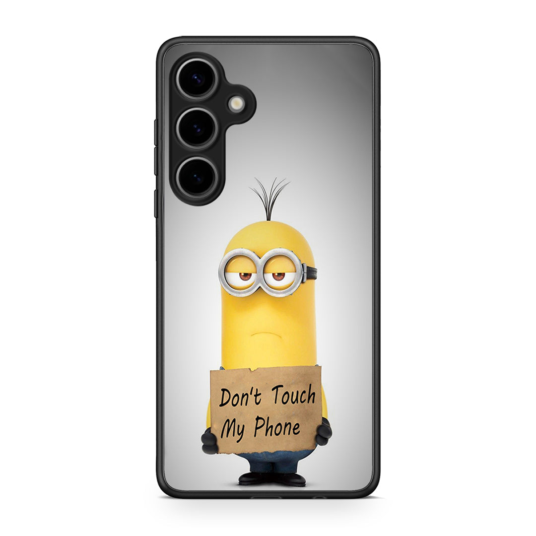 4 - Samsung Galaxy S25 Plus Minion Text case, cover, bumper