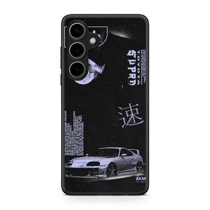Samsung Galaxy S25 Plus Tokyo Drift Θήκη Αγίου Βαλεντίνου από τη Smartfits με σχέδιο στο πίσω μέρος και μαύρο περίβλημα | Smartphone case with colorful back and black bezels by Smartfits