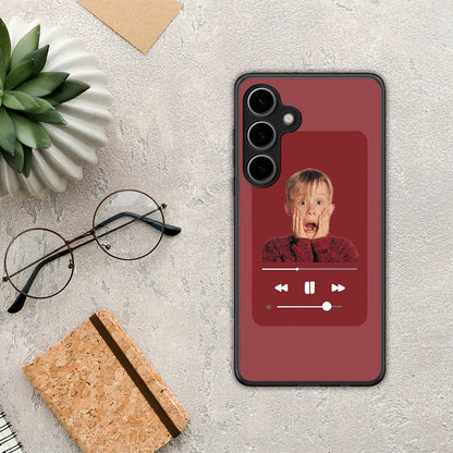 Xmas Alone Music - Samsung Galaxy S25 Plus θήκη