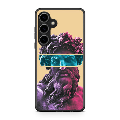 Samsung Galaxy S25 Plus Zeus Art Θήκη Αγίου Βαλεντίνου από τη Smartfits με σχέδιο στο πίσω μέρος και μαύρο περίβλημα | Smartphone case with colorful back and black bezels by Smartfits