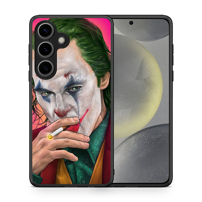 Θήκη Samsung Galaxy S25 JokesOnU PopArt από τη Smartfits με σχέδιο στο πίσω μέρος και μαύρο περίβλημα | Samsung Galaxy S25 JokesOnU PopArt case with colorful back and black bezels