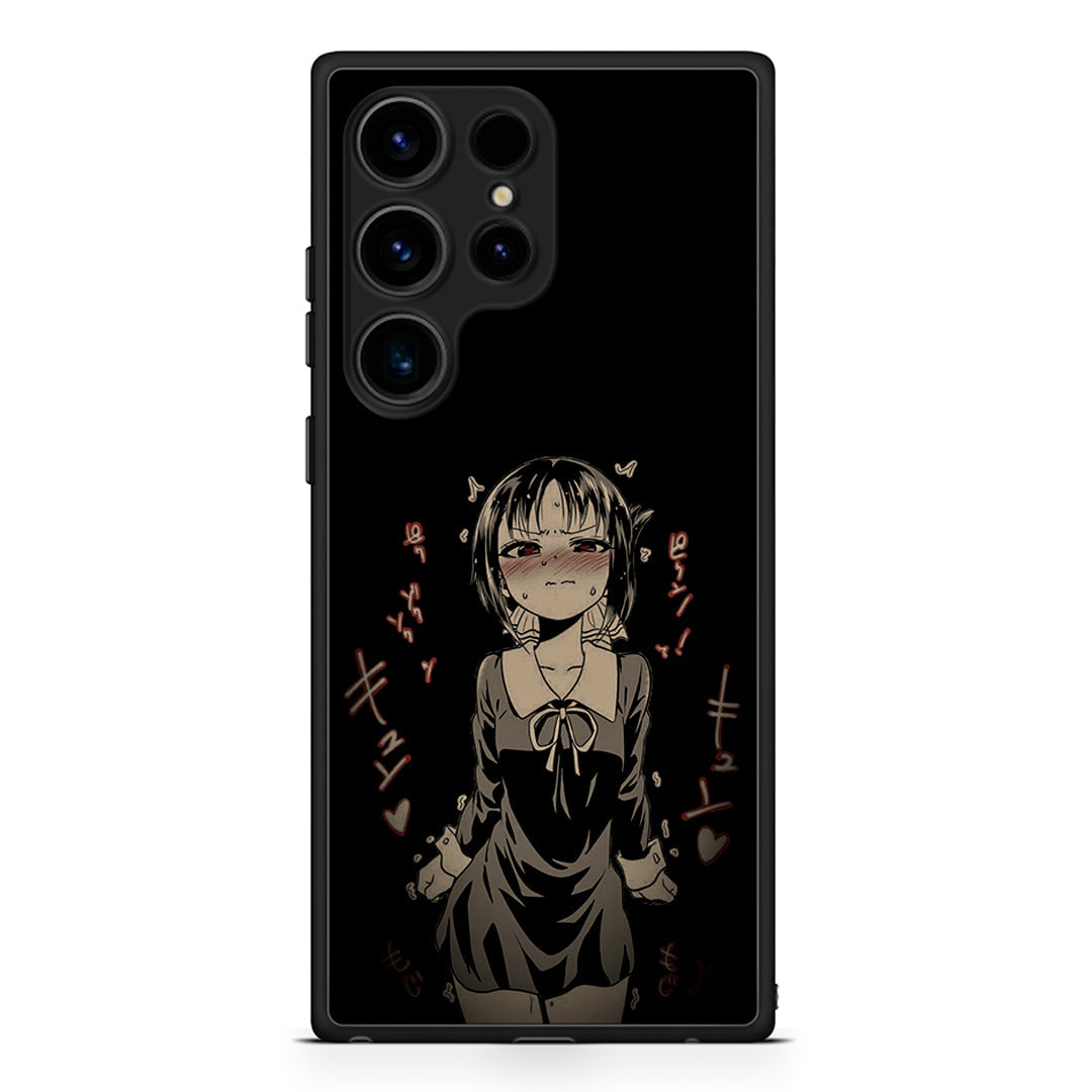 Samsung Galaxy S25 Ultra Anime Girl θήκη από τη Smartfits με σχέδιο στο πίσω μέρος και μαύρο περίβλημα | Smartphone case with colorful back and black bezels by Smartfits