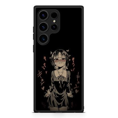 Samsung Galaxy S25 Ultra Anime Girl θήκη από τη Smartfits με σχέδιο στο πίσω μέρος και μαύρο περίβλημα | Smartphone case with colorful back and black bezels by Smartfits