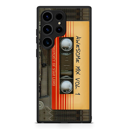 Samsung Galaxy S25 Ultra Awesome Mix θήκη από τη Smartfits με σχέδιο στο πίσω μέρος και μαύρο περίβλημα | Smartphone case with colorful back and black bezels by Smartfits