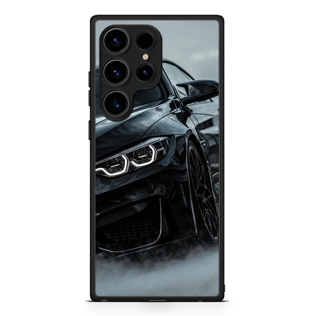 Samsung Galaxy S25 Ultra Black BMW θήκη από τη Smartfits με σχέδιο στο πίσω μέρος και μαύρο περίβλημα | Smartphone case with colorful back and black bezels by Smartfits