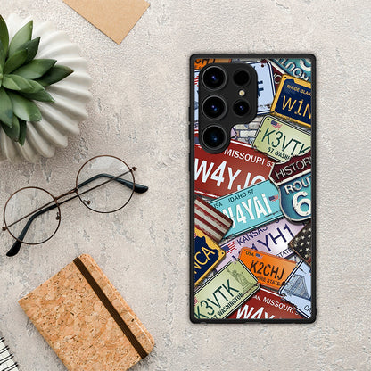 Car Plates - Samsung Galaxy S25 Ultra θήκη