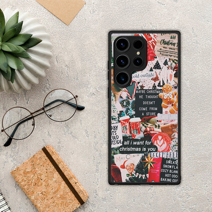 Christmas Happiness - Samsung Galaxy S25 Ultra θήκη
