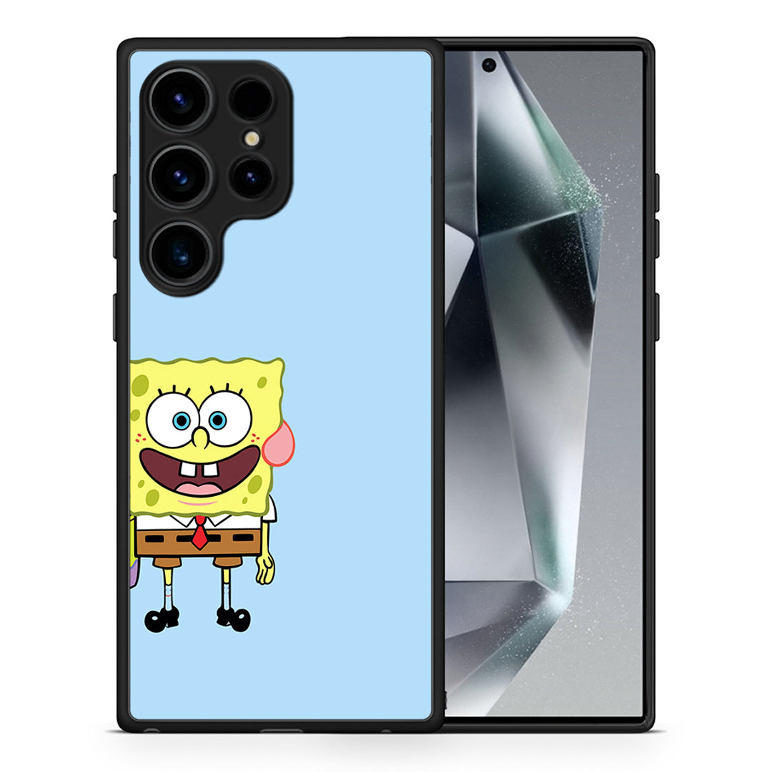 Θήκη Samsung Galaxy S25 Ultra Friends Bob από τη Smartfits με σχέδιο στο πίσω μέρος και μαύρο περίβλημα | Samsung Galaxy S25 Ultra Friends Bob case with colorful back and black bezels