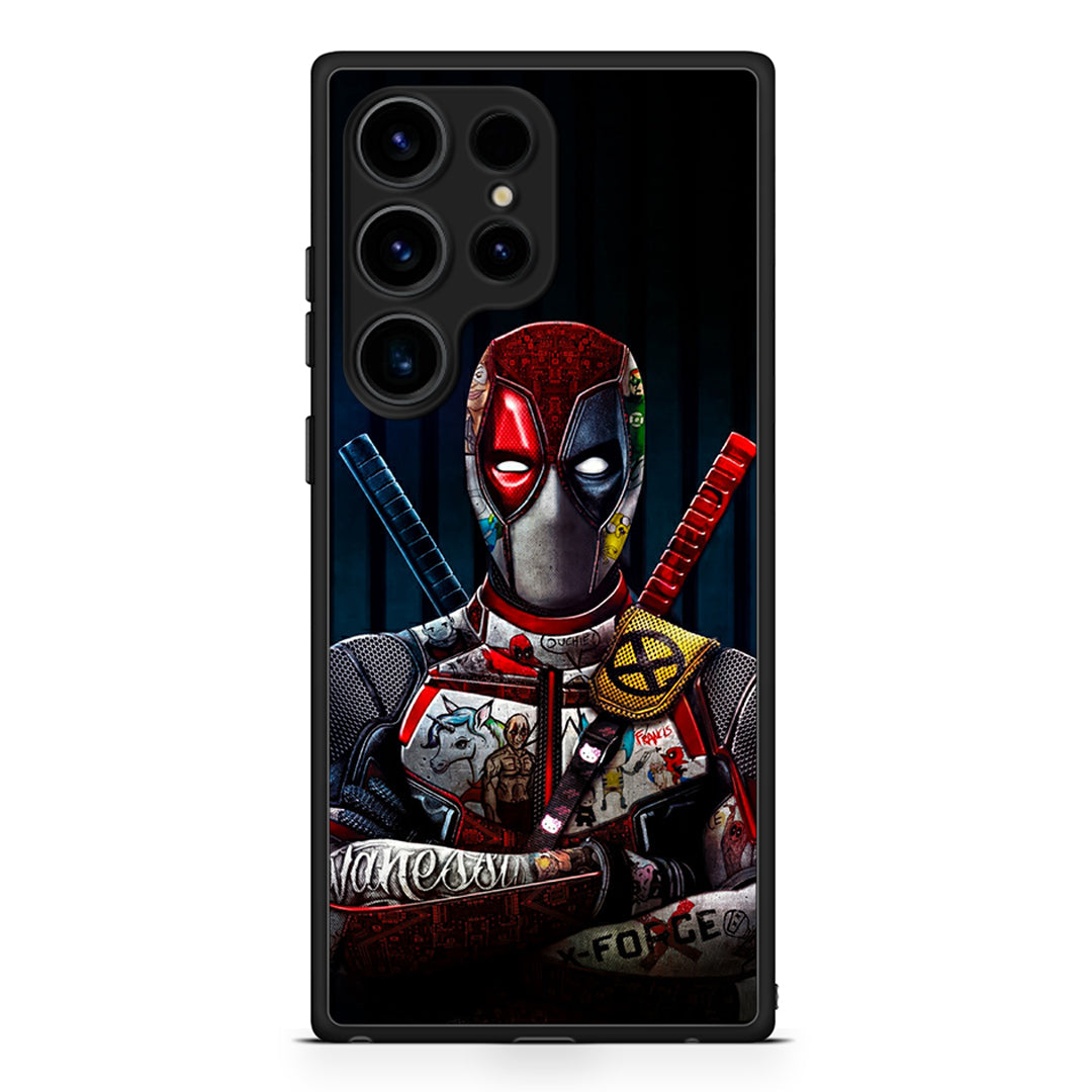 Samsung Galaxy S25 Ultra Funny Guy θήκη από τη Smartfits με σχέδιο στο πίσω μέρος και μαύρο περίβλημα | Smartphone case with colorful back and black bezels by Smartfits