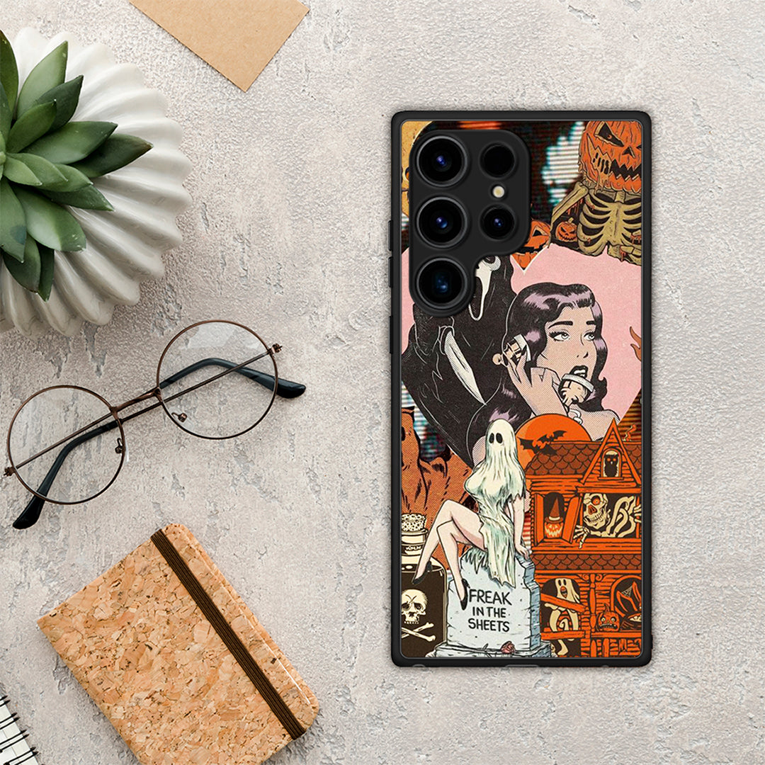Halloween Collage - Samsung Galaxy S25 Ultra θήκη
