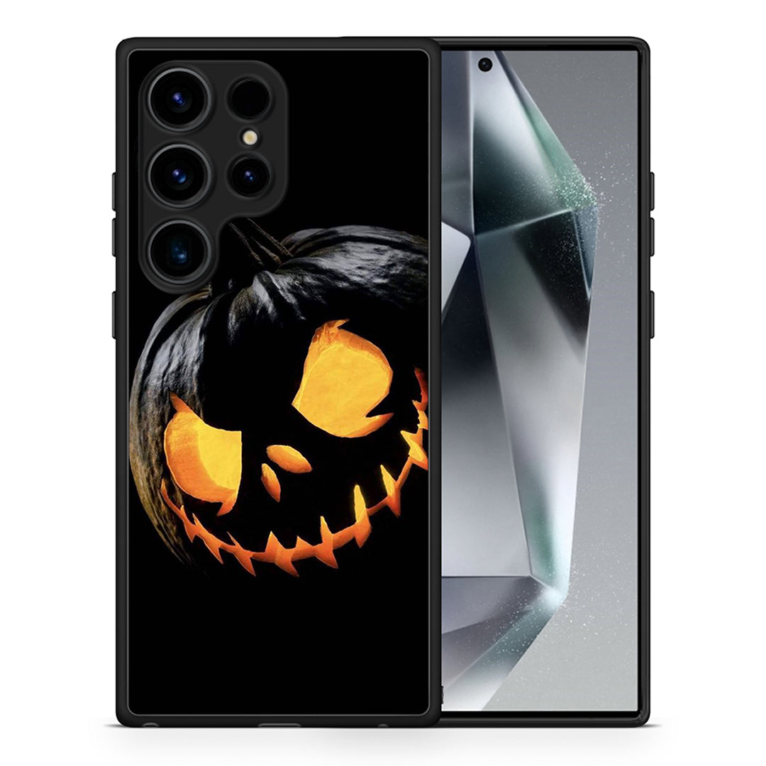 Halloween Scary Pumpkin - Samsung Galaxy S25 Ultra θήκη