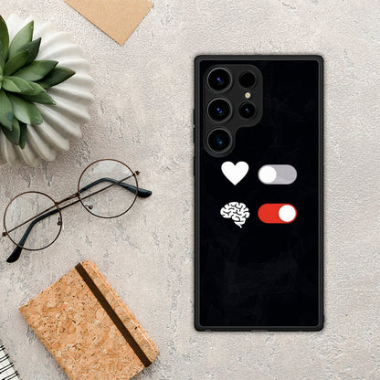Heart Vs Brain - Samsung Galaxy S25 Ultra θήκη