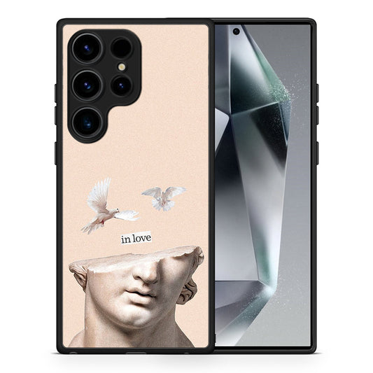 Θήκη Samsung Galaxy S25 Ultra In Love από τη Smartfits με σχέδιο στο πίσω μέρος και μαύρο περίβλημα | Samsung Galaxy S25 Ultra In Love case with colorful back and black bezels