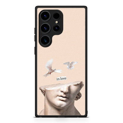 Samsung Galaxy S25 Ultra In Love θήκη από τη Smartfits με σχέδιο στο πίσω μέρος και μαύρο περίβλημα | Smartphone case with colorful back and black bezels by Smartfits