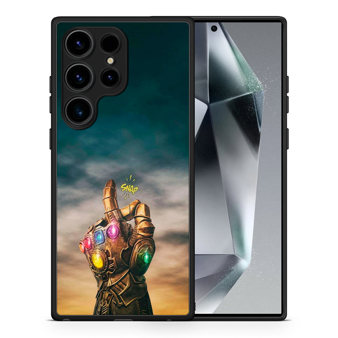 Θήκη Samsung Galaxy S25 Ultra Infinity Snap από τη Smartfits με σχέδιο στο πίσω μέρος και μαύρο περίβλημα | Samsung Galaxy S25 Ultra Infinity Snap case with colorful back and black bezels