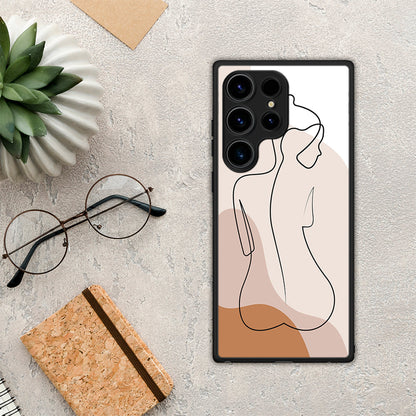 LineArt Woman - Samsung Galaxy S25 Ultra θήκη
