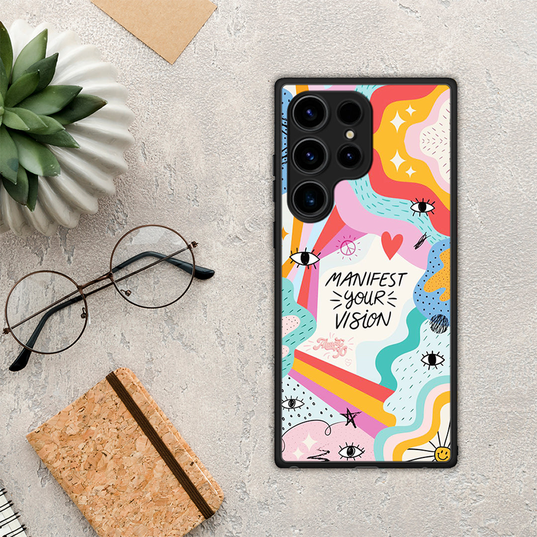 Manifest Your Vision - Samsung Galaxy S25 Ultra θήκη