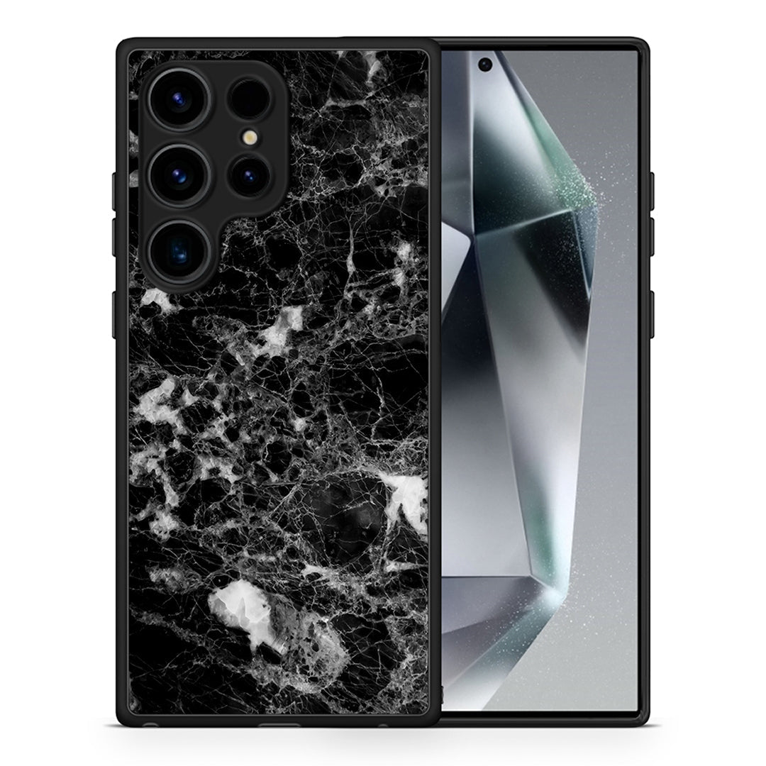 Θήκη Samsung Galaxy S25 Ultra Male Marble από τη Smartfits με σχέδιο στο πίσω μέρος και μαύρο περίβλημα | Samsung Galaxy S25 Ultra Male Marble case with colorful back and black bezels