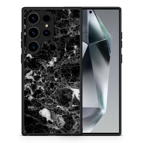 Θήκη Samsung Galaxy S25 Ultra Male Marble από τη Smartfits με σχέδιο στο πίσω μέρος και μαύρο περίβλημα | Samsung Galaxy S25 Ultra Male Marble case with colorful back and black bezels