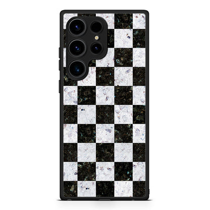 4 - Samsung Galaxy S25 Ultra Square Geometric Marble case, cover, bumper