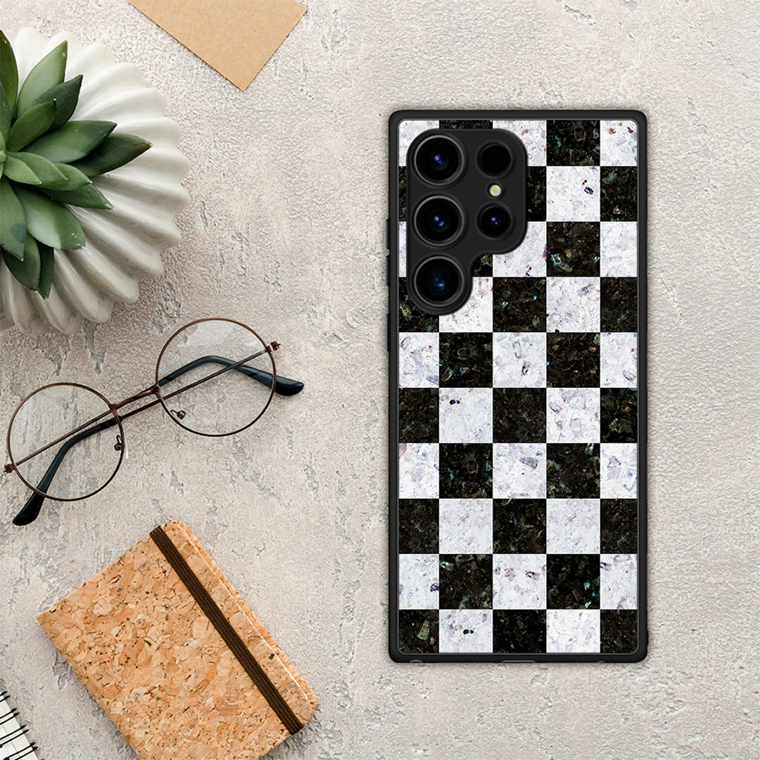 Marble Square Geometric - Samsung Galaxy S25 Ultra θήκη