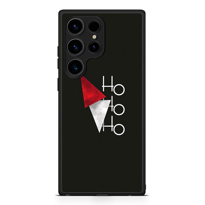 Samsung Galaxy S25 Ultra Minimal Christmas θήκη από τη Smartfits με σχέδιο στο πίσω μέρος και μαύρο περίβλημα | Smartphone case with colorful back and black bezels by Smartfits