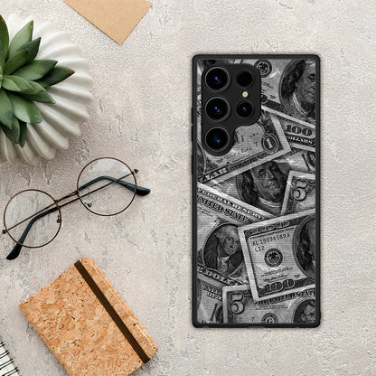 Money Dollars - Samsung Galaxy S25 Ultra θήκη
